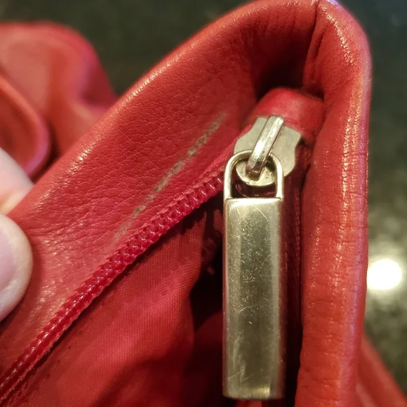 Giani Bernini red shoulder bag - Picture 7 of 9